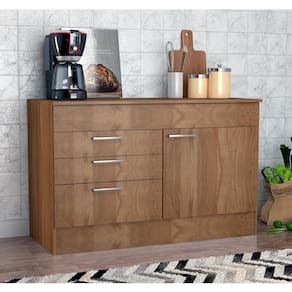 Balcão para Cozinha com 2 Portas e 2 Gavetas - Montana