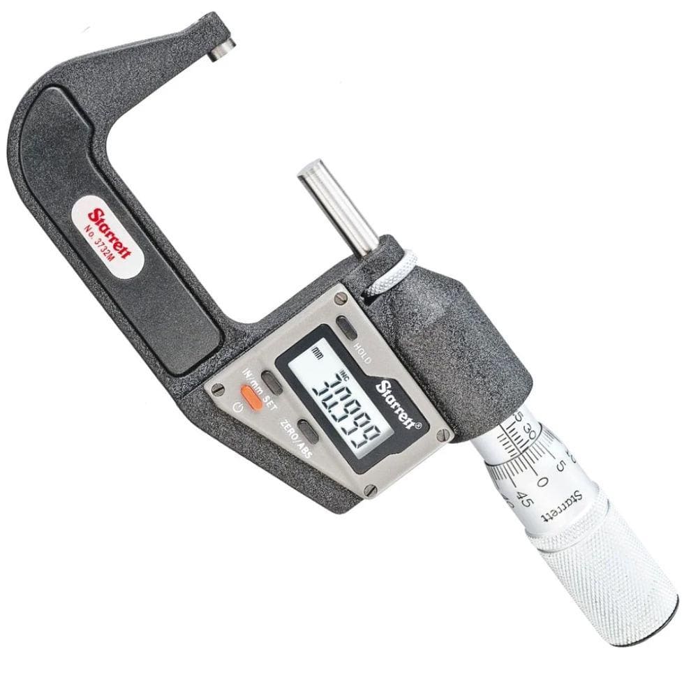 Micrometro Externo Digital 0-25Mm 0-1 S/Saida Starrett