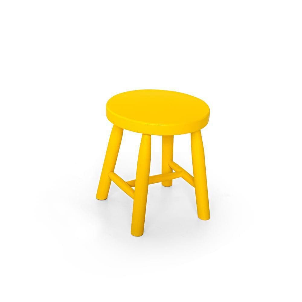 Banqueta Infantil Espanha - Amarelo