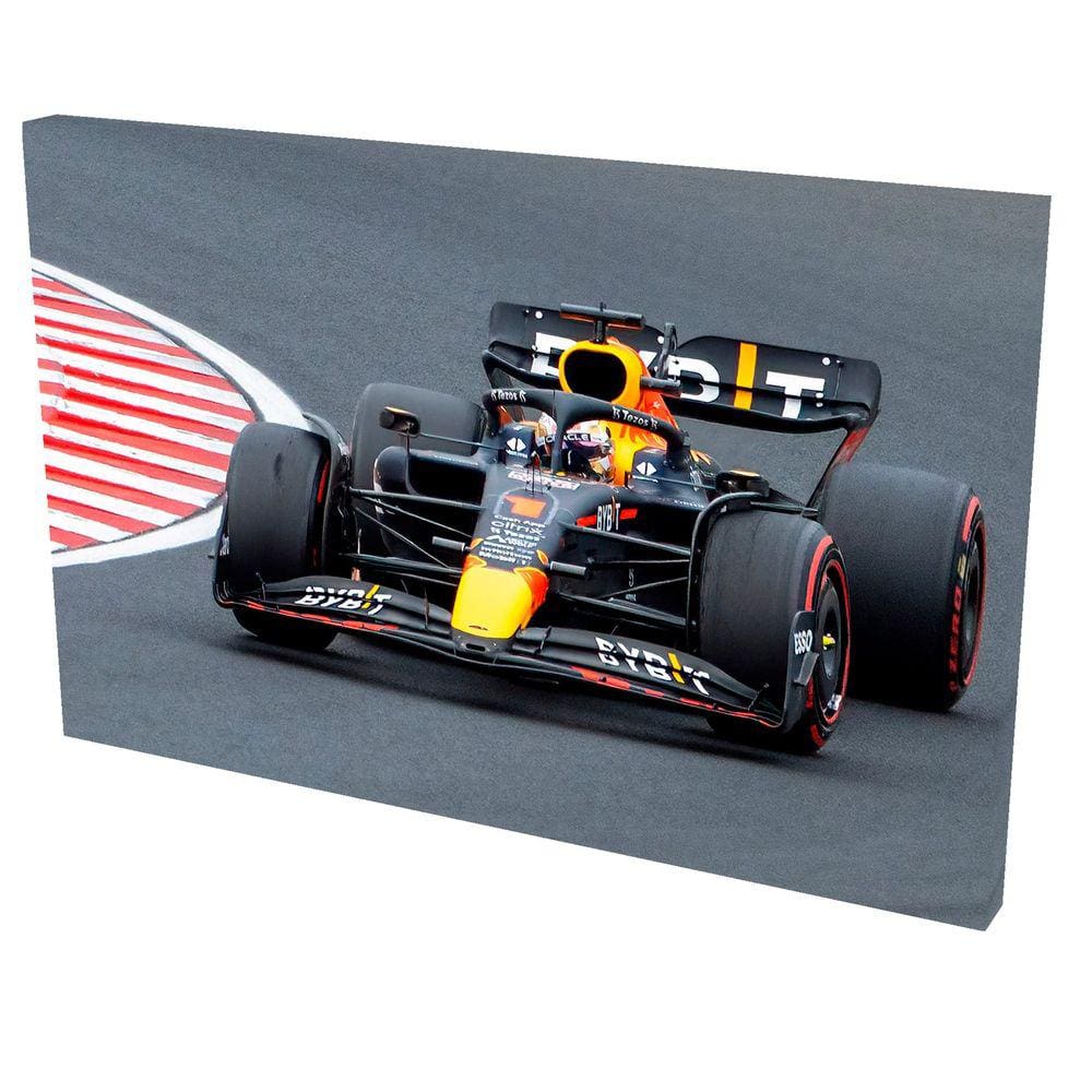 Quadro Decorativo Grande Tela c/ Borda Infinita -Formula 1