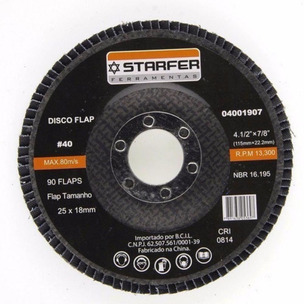 Disco Flap 4.1/2 40 Starfer 10