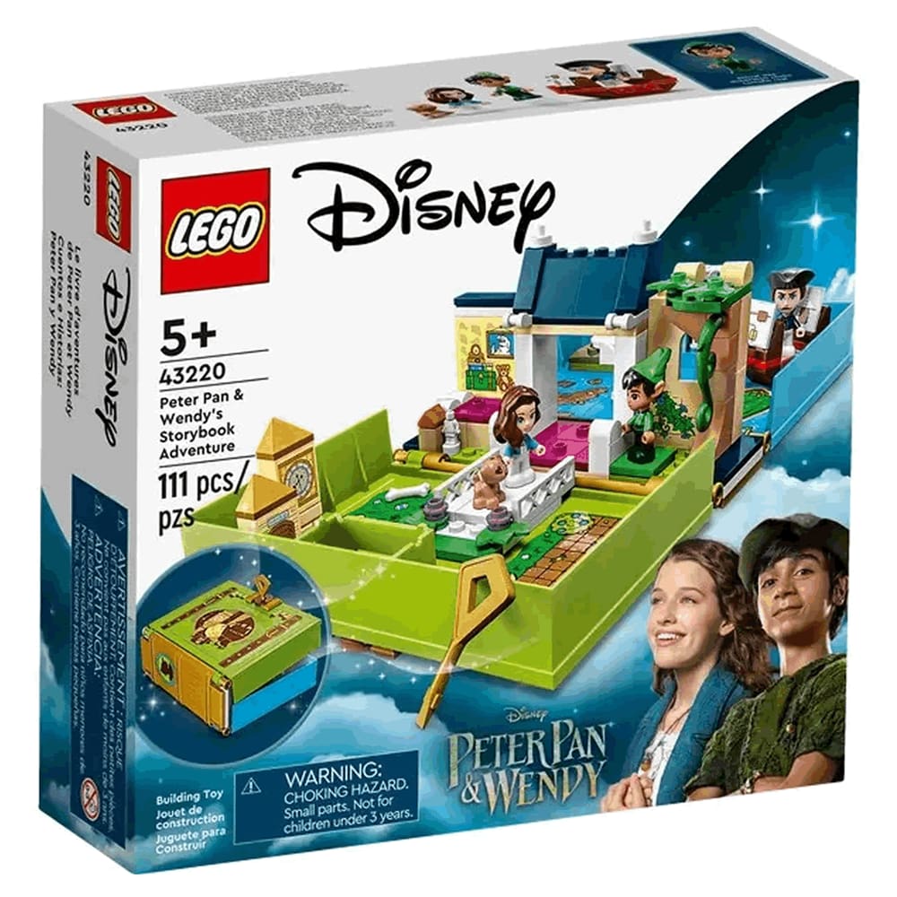 Lego Disney Histórias e Aventuras de Peter Pan e Wendy 43220