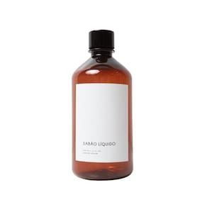 Frasco Âmbar Minimal Sabão Líquido - 500Ml Branco
