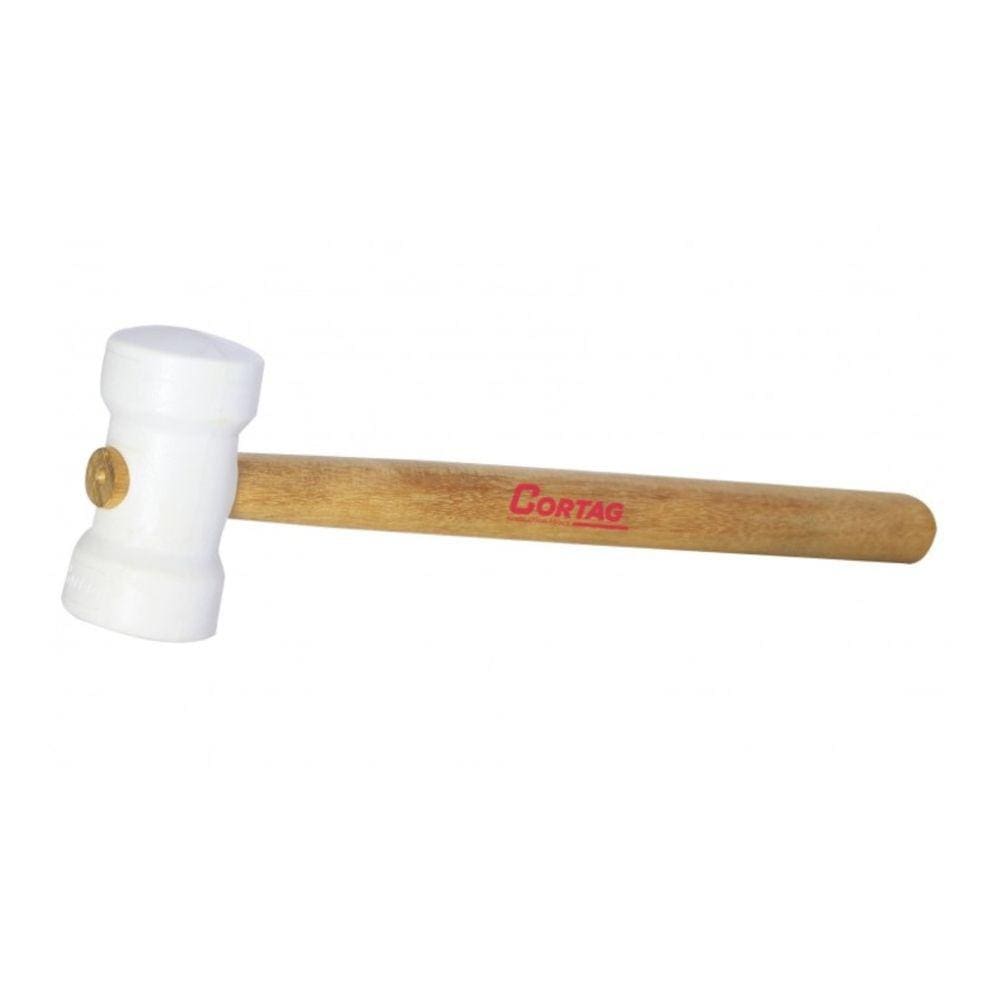 Martelo Borracha 40mm Branco 61277 Cortag