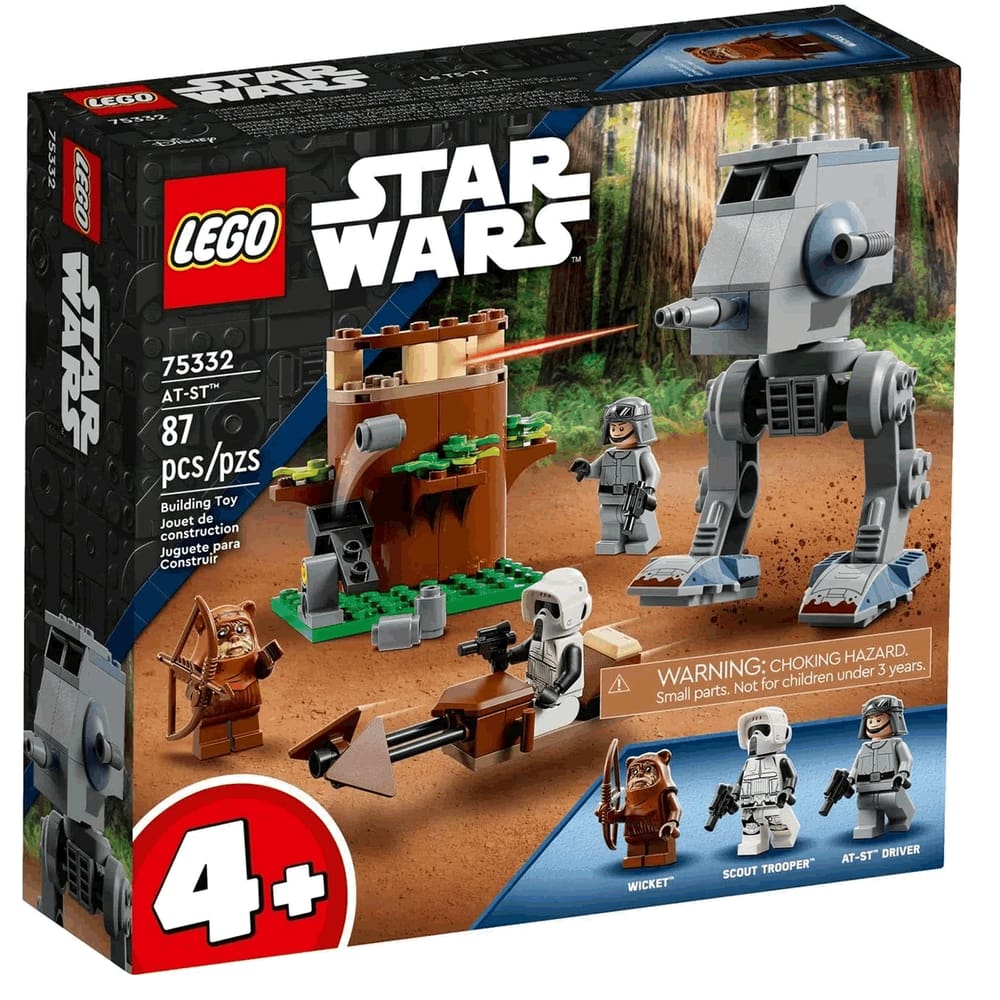 Lego Star Wars At-st Trooper Explorador e Wicket 75332
