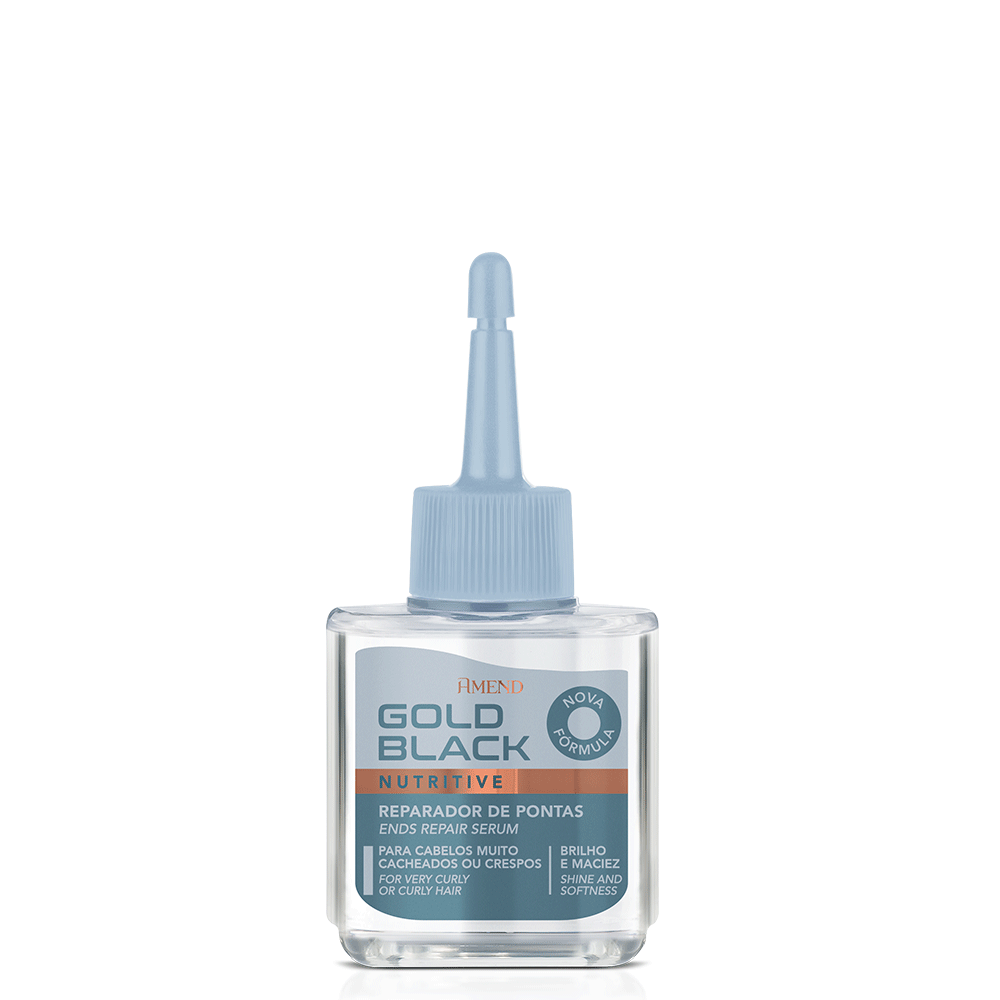 Amend Gold Black Reparador Nutritivo 30Ml