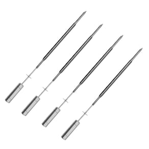 Kit 4 Espetos Espada Giratório para Churrasqueira Pratic