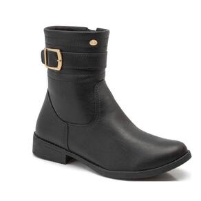 Bota Infantil Cano Baixo Klin Atena 195068000 Preto