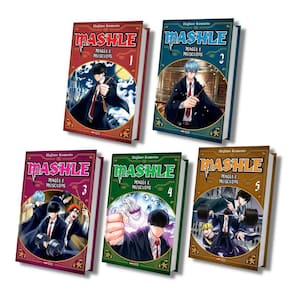 Mashle Magia e Músculos Mangá Vol. 1 Ao 5 - KIT Harry Potter Maromba em Português