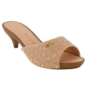 Tamanco Tchocco Feminino Couro Soft  47208 Rosa