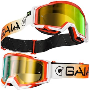 Óculos Gaia Lente Espelhada Trilha Motocross Velocross