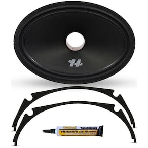 Kit Reparo Midbass Hurricane 6x9" Polegadas 230W RMS MB690 4 OHMS