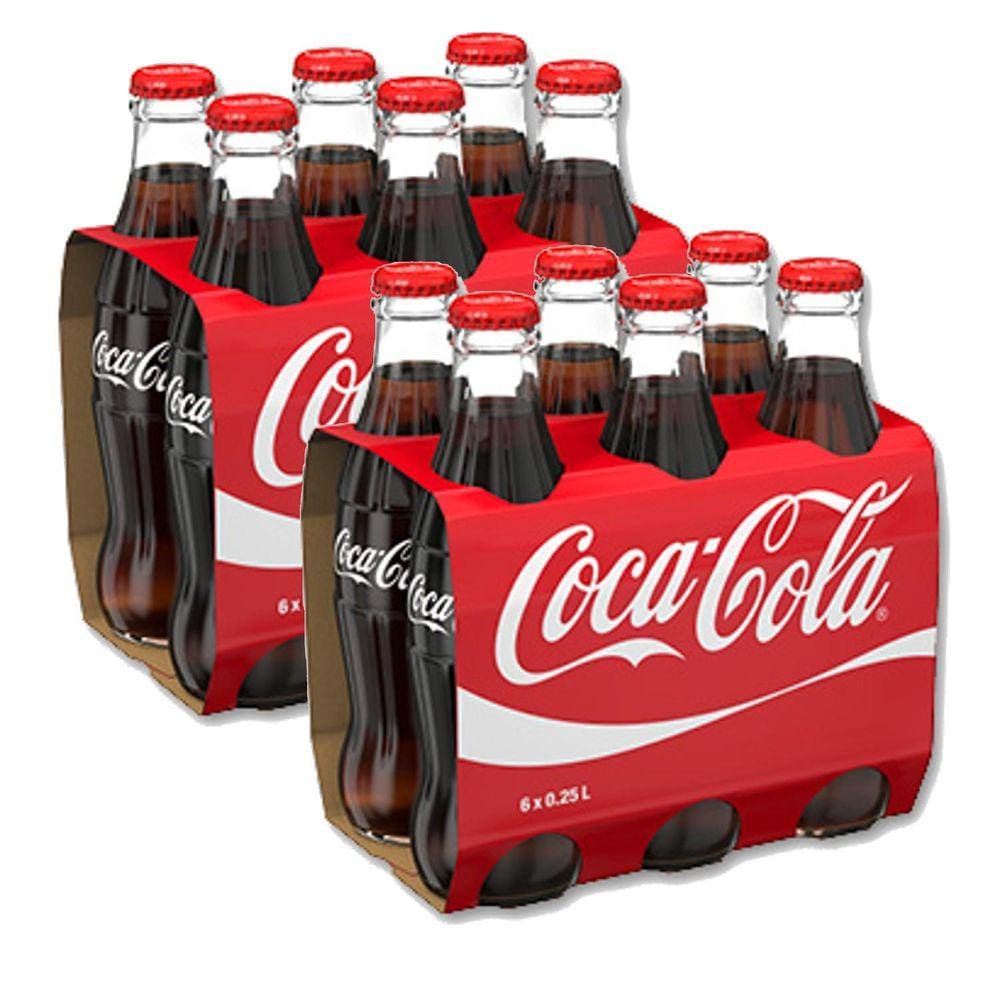 Refrigerante Coca Cola  Vidro 250Ml  24 Unidades 