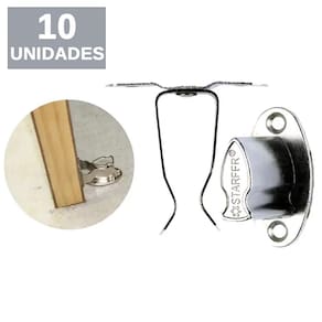 Trava Porta Fixador Prendedor De Porta Para Piso Chão - Star