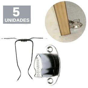 Trava Porta Fixador Prendedor De Porta Para Piso Chão - Star