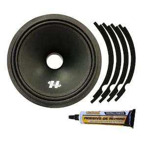 Kit Reparo Midbass Hurricane 6 Polegada 250W RMS Mb600 4 OHMS