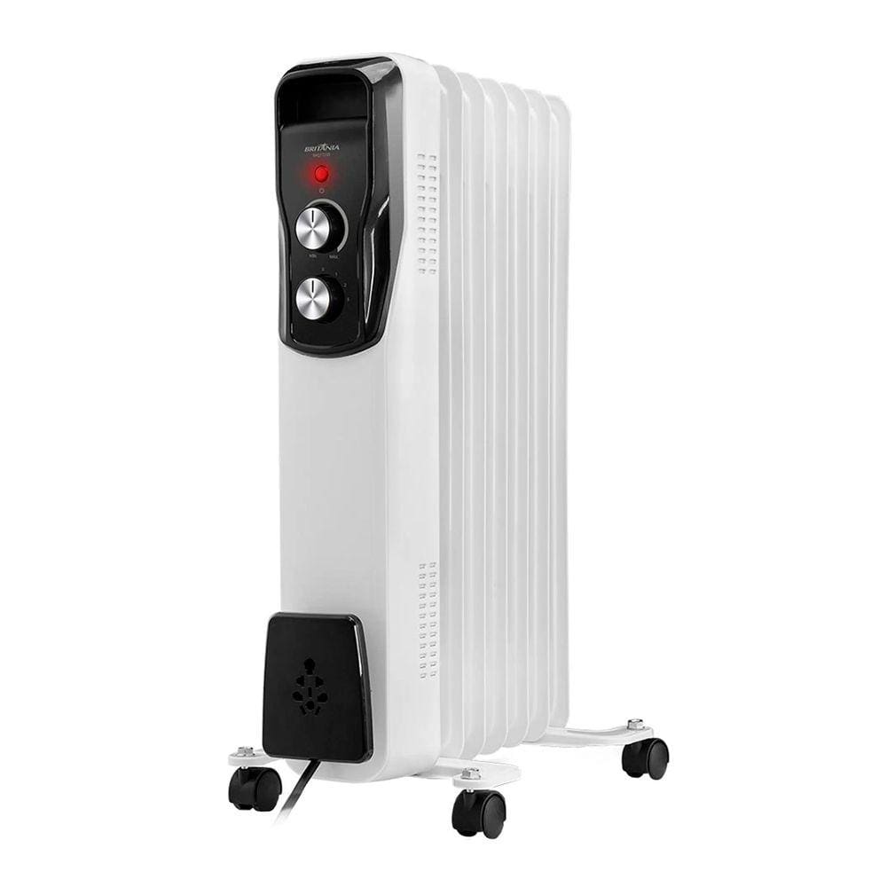 Aquecedor De Ambiente Britânia A Óleo Baq1720B Branco 220V
