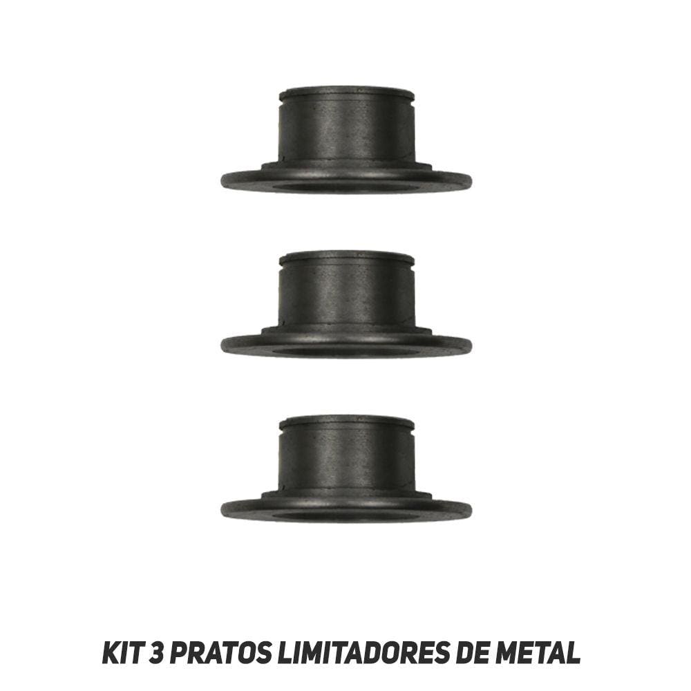 Kit 3 Limitador Altura Furo 10mm Metal Roçadeira Sanre Brasil