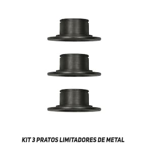 Kit 3 Limitador Altura Furo 10mm Metal Roçadeira Sanre Brasil