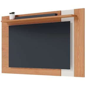 Painel Extensivel Tv 70 Polegadas Leme Freijo Off White Matte Clb Freijo Off White Matte