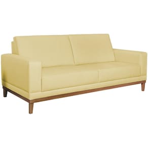 Sofa 2 Lugares 160 Cm Crons Suede Bege Vazzano Bege