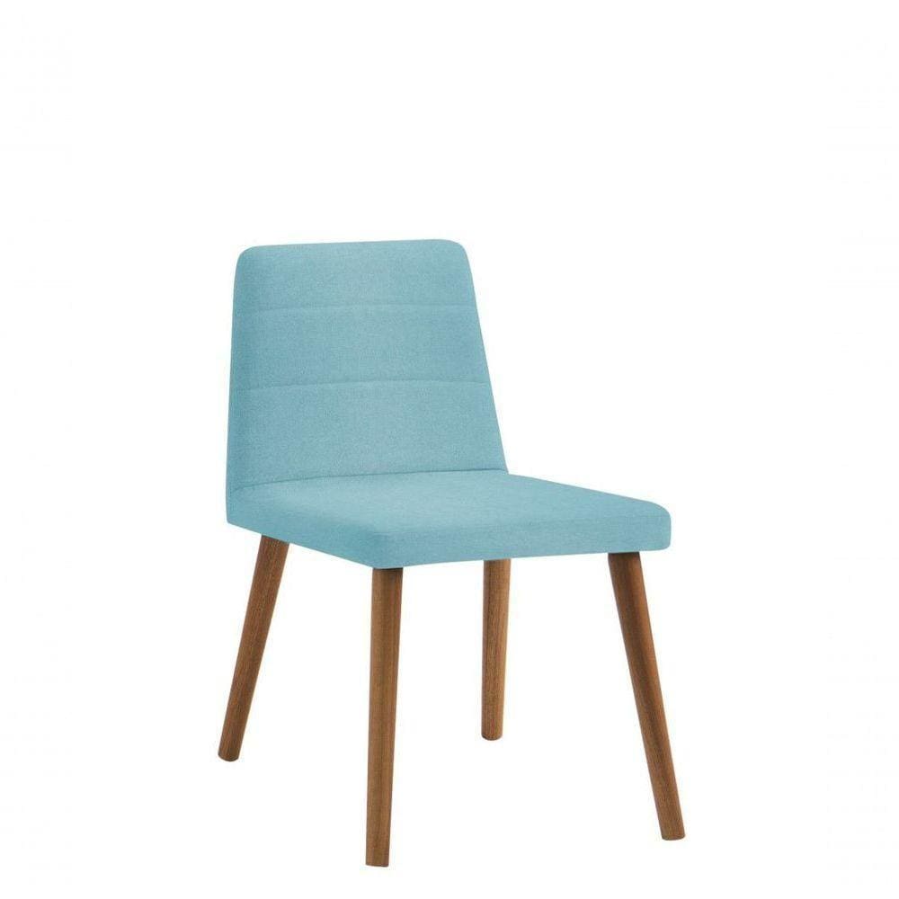 Cadeira Yasmin - Daf Mobiliário Cor Azul Turquesa