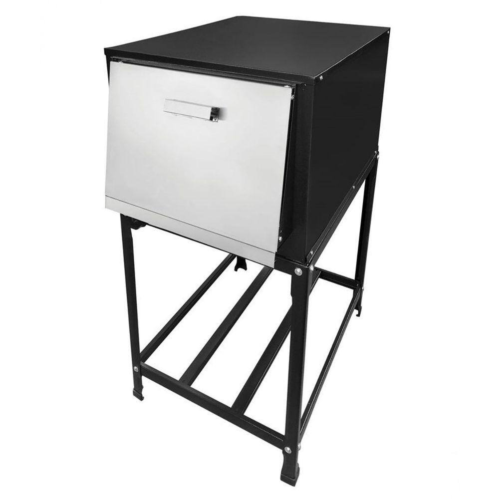 Forno Cavalete Baixa Pressão 115L Tampa de Inox - Fundiferro
