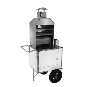 Carrinho de Churrasco Simples Rodas Pneumáticas BS02P Cefaz