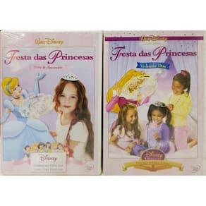 Festa das Princesas - Festa de Aniversário Vol 1 e 2 /2 DVDS