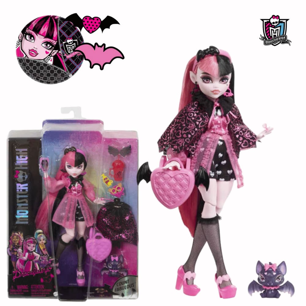 Boneca Monster High Draculaura - Mattel