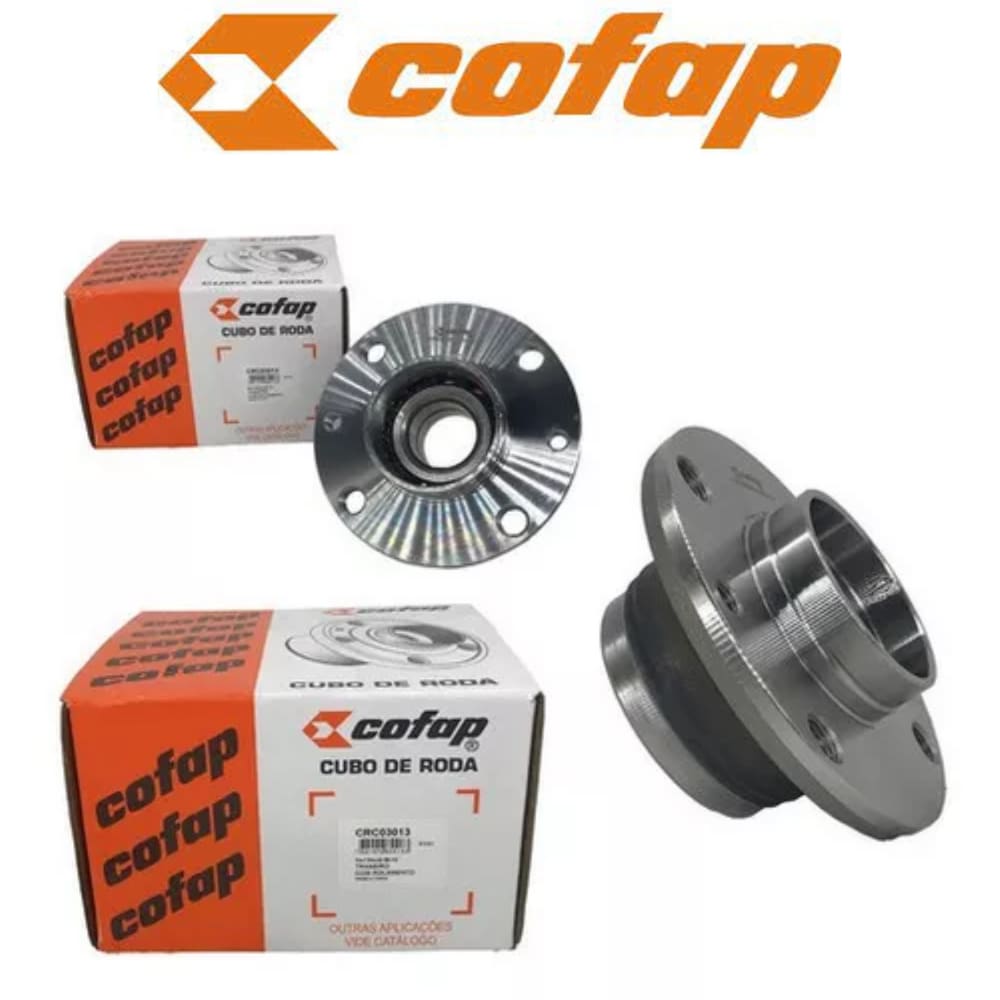 Par Cubo de Roda Cofap Traseiro Fiat Brava 1.6 1.8 1999 a 2002