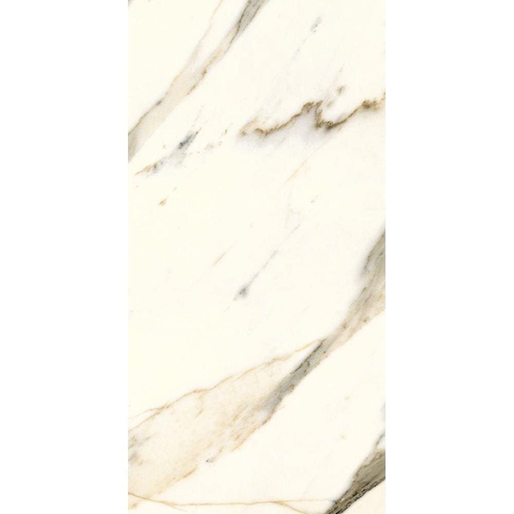 Porcelanato Carrara Gold 56x113cm Caixa 2,5m² Branco Savane