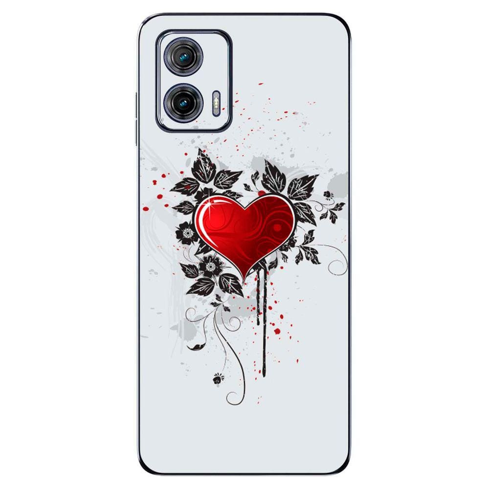 Capa Adesivo Skin364 Verso Para Motorola Moto G73 2023