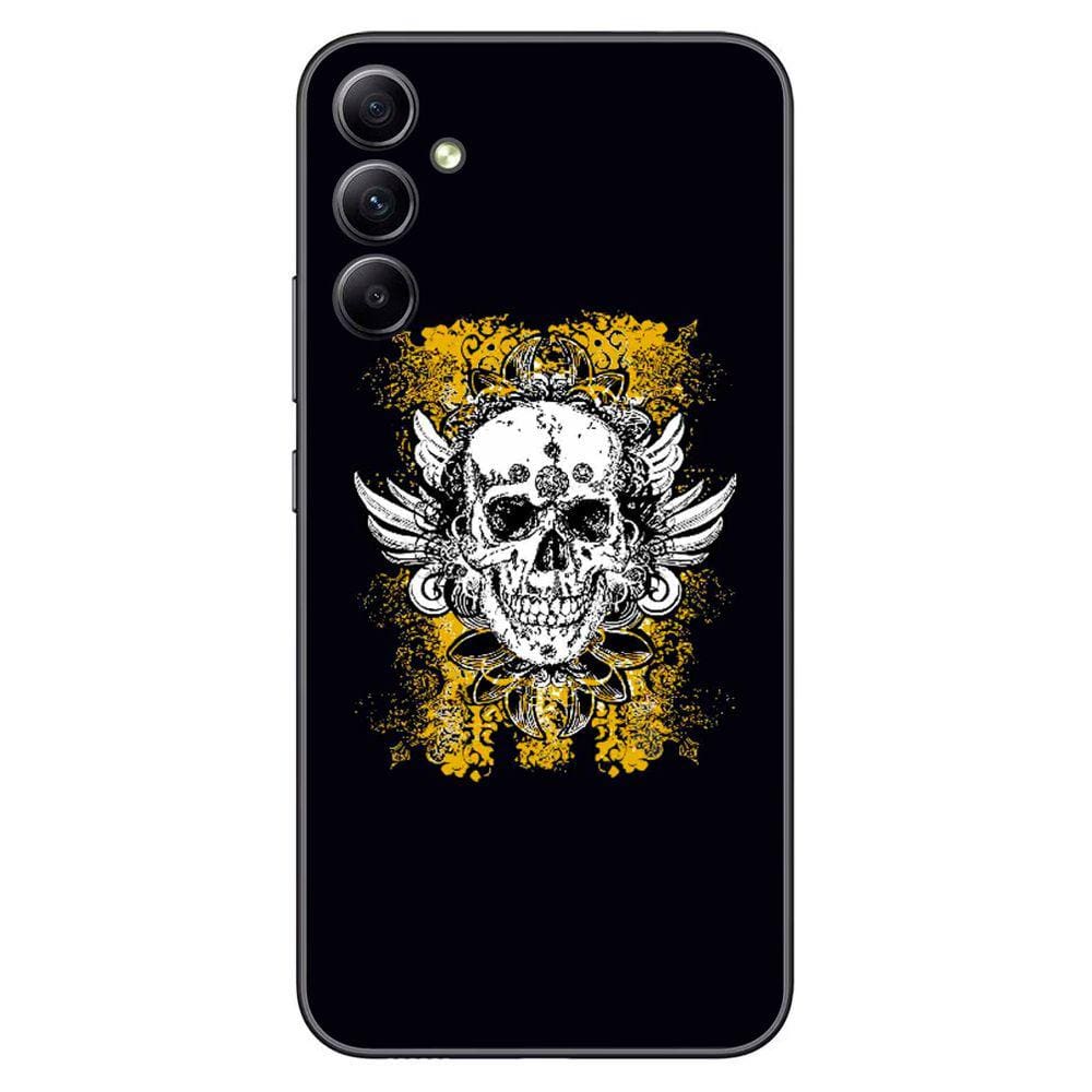 Capa Adesivo Skin374 Verso Para Samsung Galaxy A34