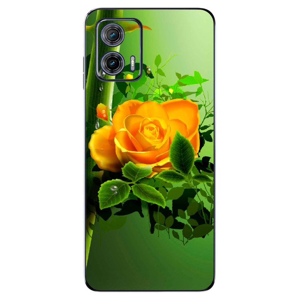 Capa Adesivo Skin369 Verso Para Motorola Moto G73 2023