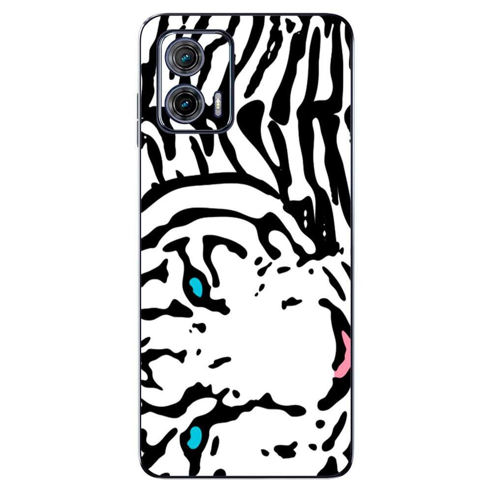 Capa Adesivo Skin047 Verso Para Motorola Moto G73 2023