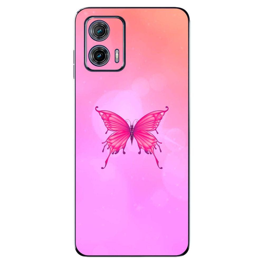 Capa Adesivo Skin163 Verso Para Motorola Moto G73 2023