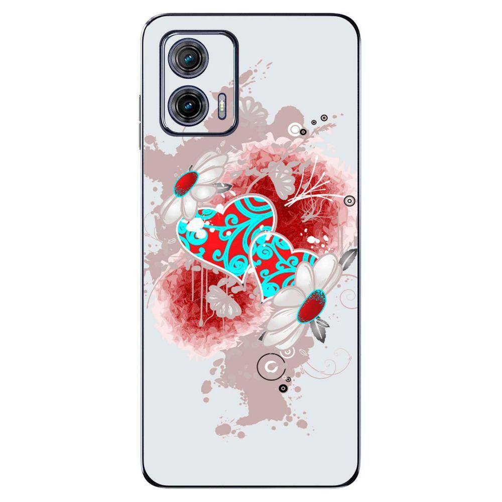 Capa Adesivo Skin363 Verso Para Motorola Moto G73 2023