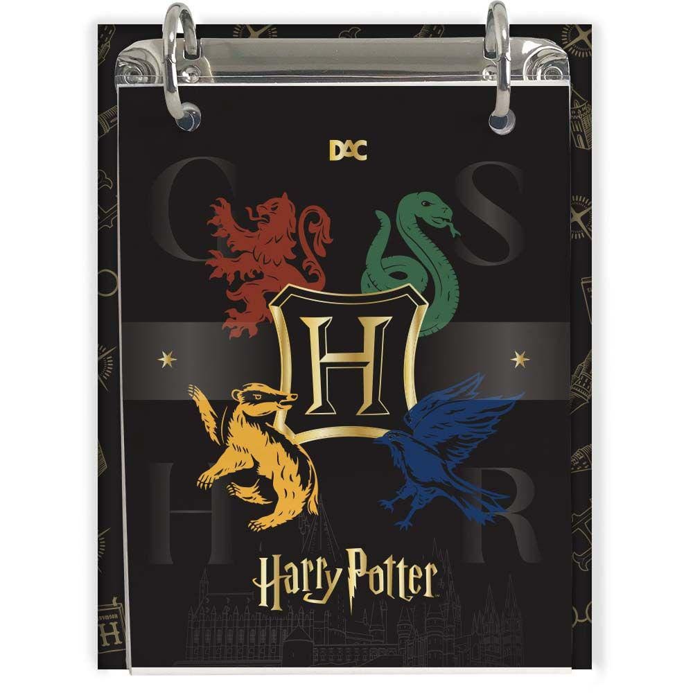 Mini Ficheiro Vertical Com Capa Em PVC Cristal - Harry potter