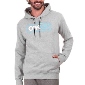 Moletom Oakley Canguru FP Graphic WT23 Atlhetic Heather Grey