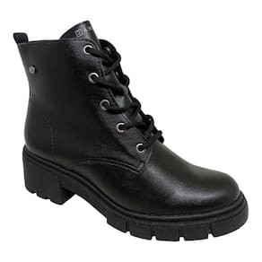 Coturno Com Cadarço Ramarim 2311121 Feminino - Preto
