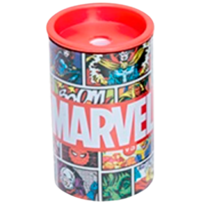 Apontador com reservatório de metal Molin Marvel Quadrinhos