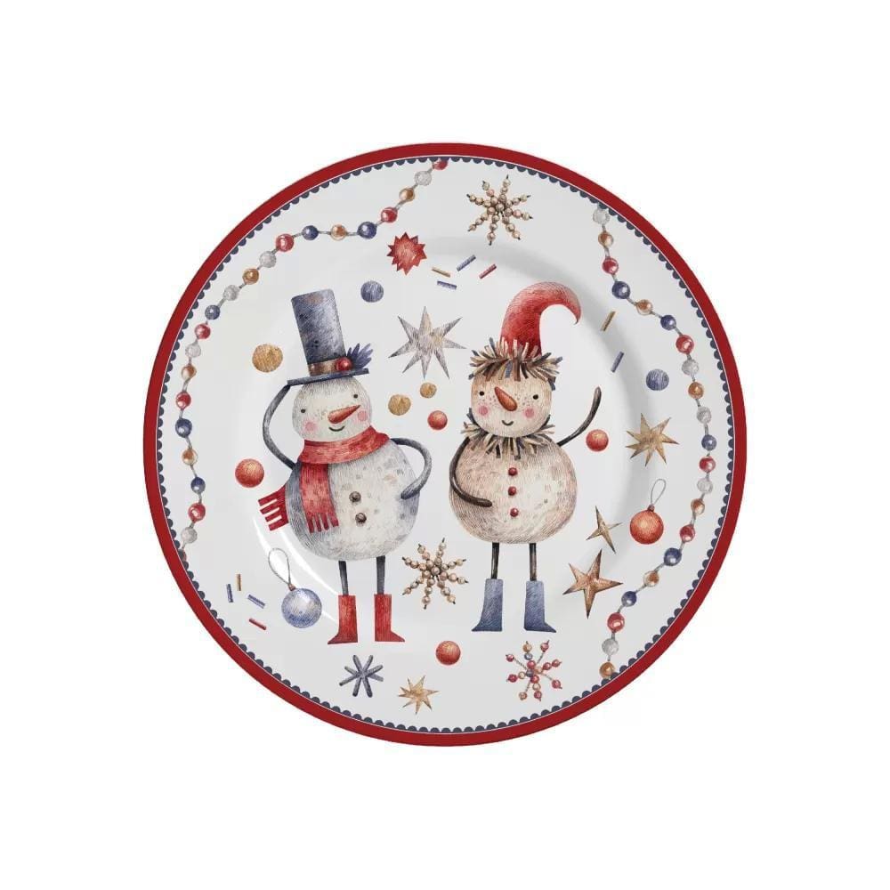 Conjunto de 6 Pratos de Sobremesa - Greetings