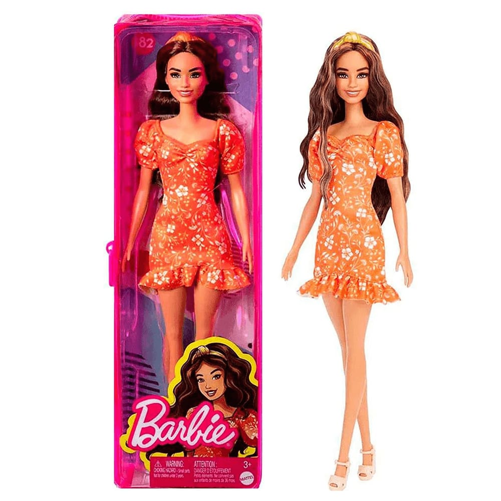 Boneca Barbie Fashionistas Guarda Roupa de Luxo - Mattel - Boneca