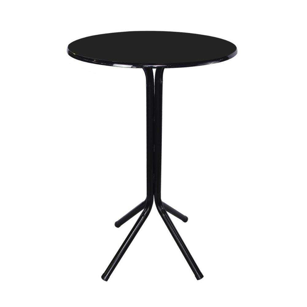 Jogo de 4 Banquetas Preta Junco Preto Assento Floral Marrom com Bistro Preto