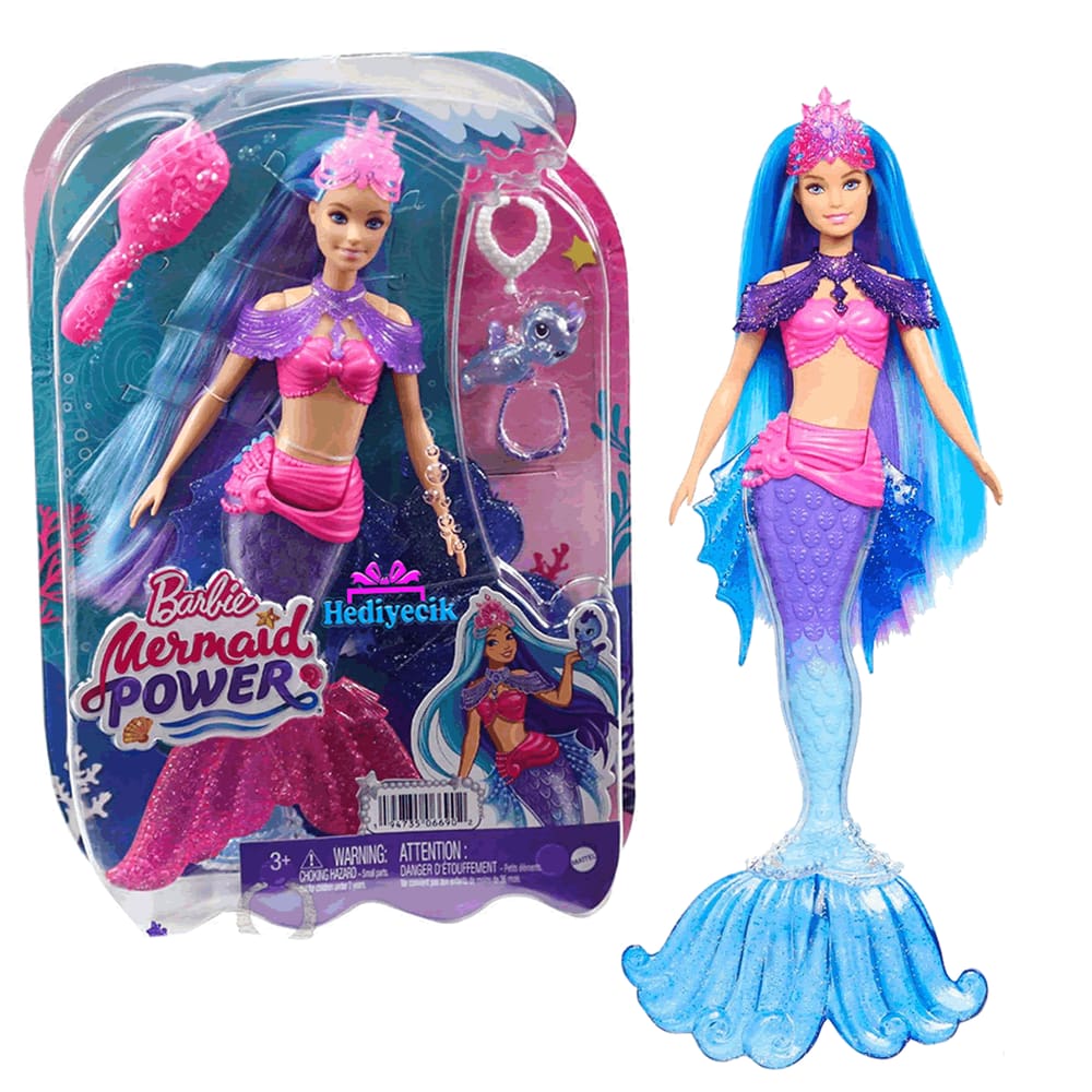 Boneca Barbie Sereia Mattel Dreamtopia - GTF89