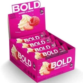 BOLD BAR Cx 12 un de 60g Bold Snacks - Berries e Crispies
