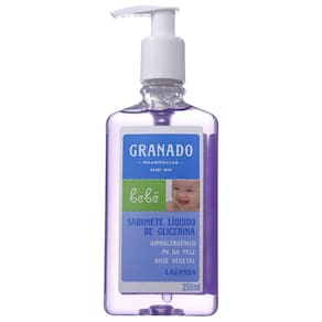 Granado Bebê Glicerina Lavanda - Sabonete Líquido 250ml BLZ