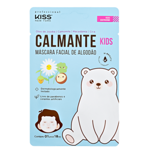 Kiss New York Calmante - Máscara Facial Infantil 18ml