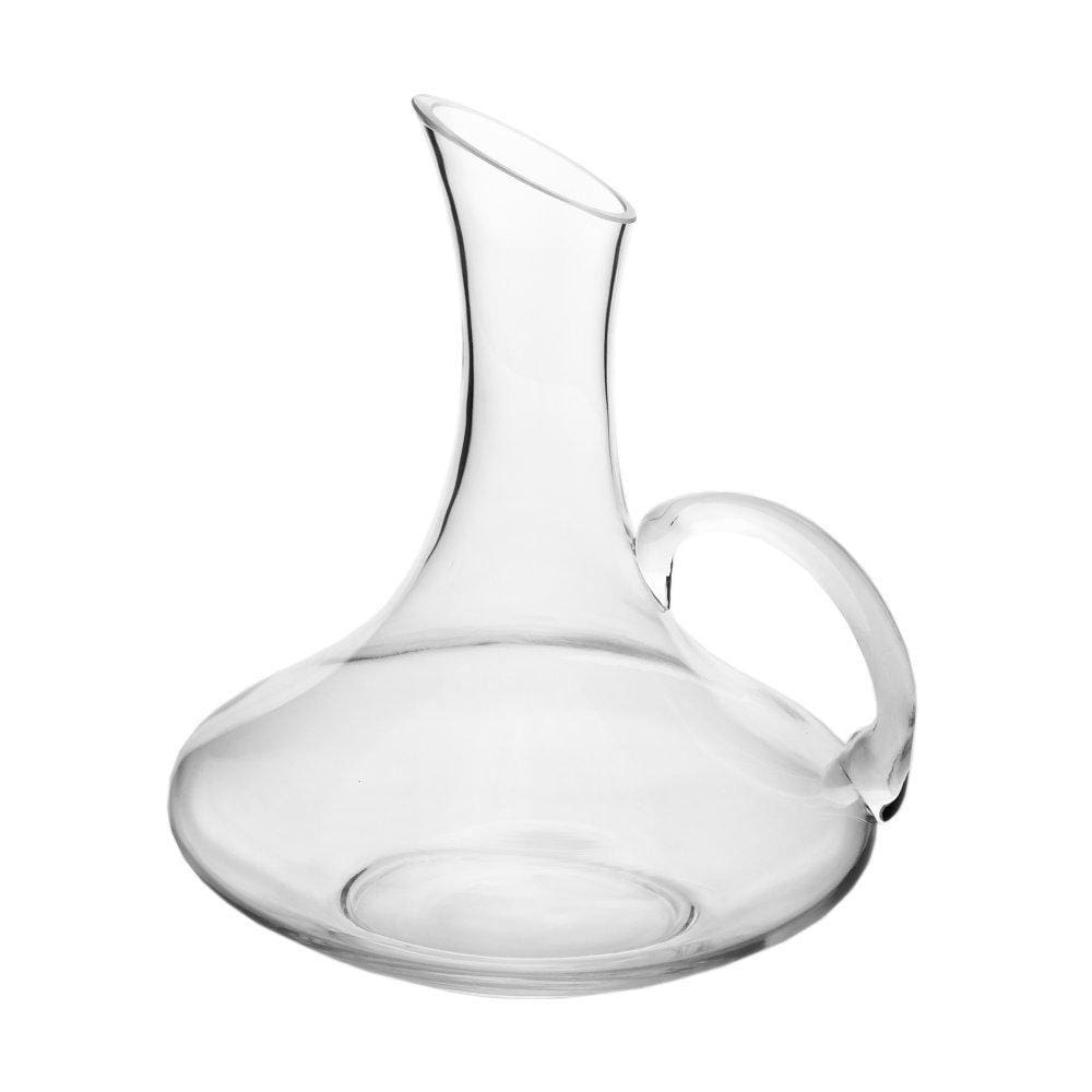 Decanter com Alça Wolff de Vidro Incolor